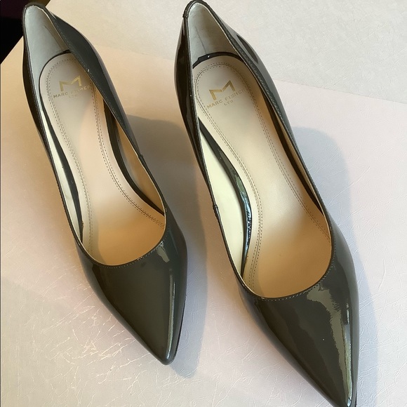 Marc Fisher LTD Zala block heel pointy toe pump - Picture 6 of 15